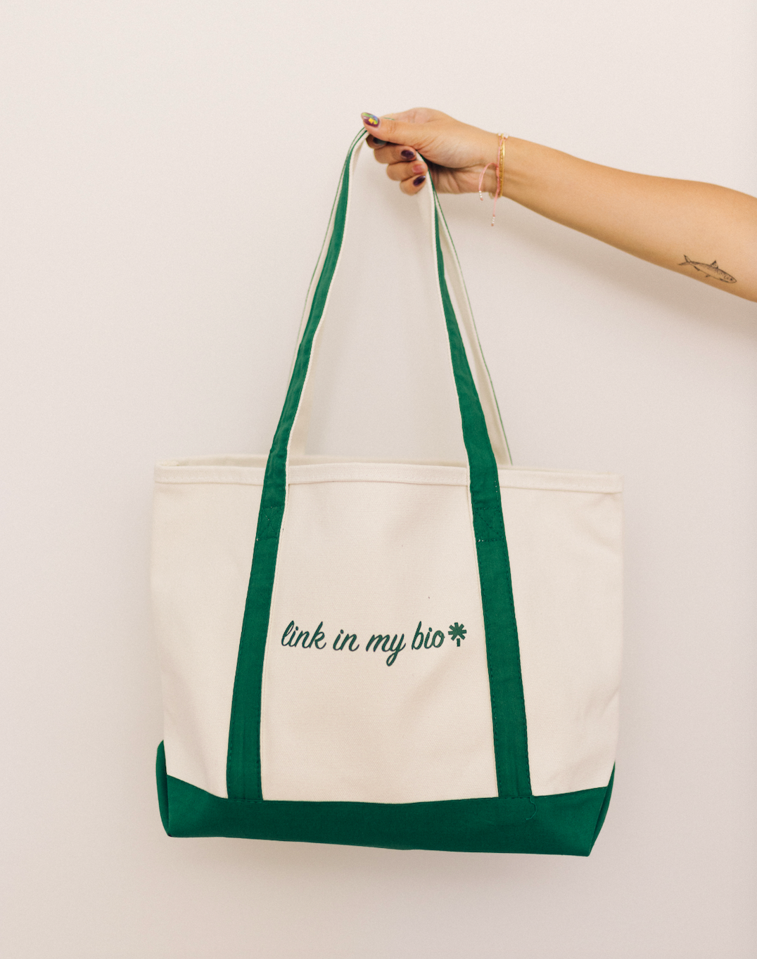 Linktree Canvas Tote Bag