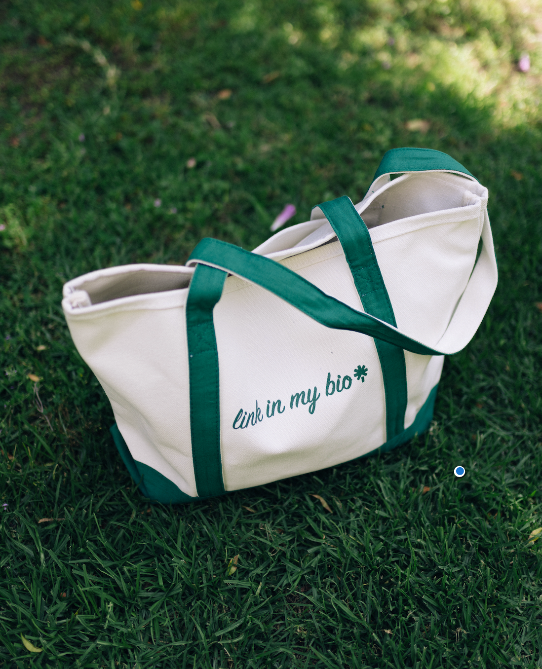 Linktree Canvas Tote Bag