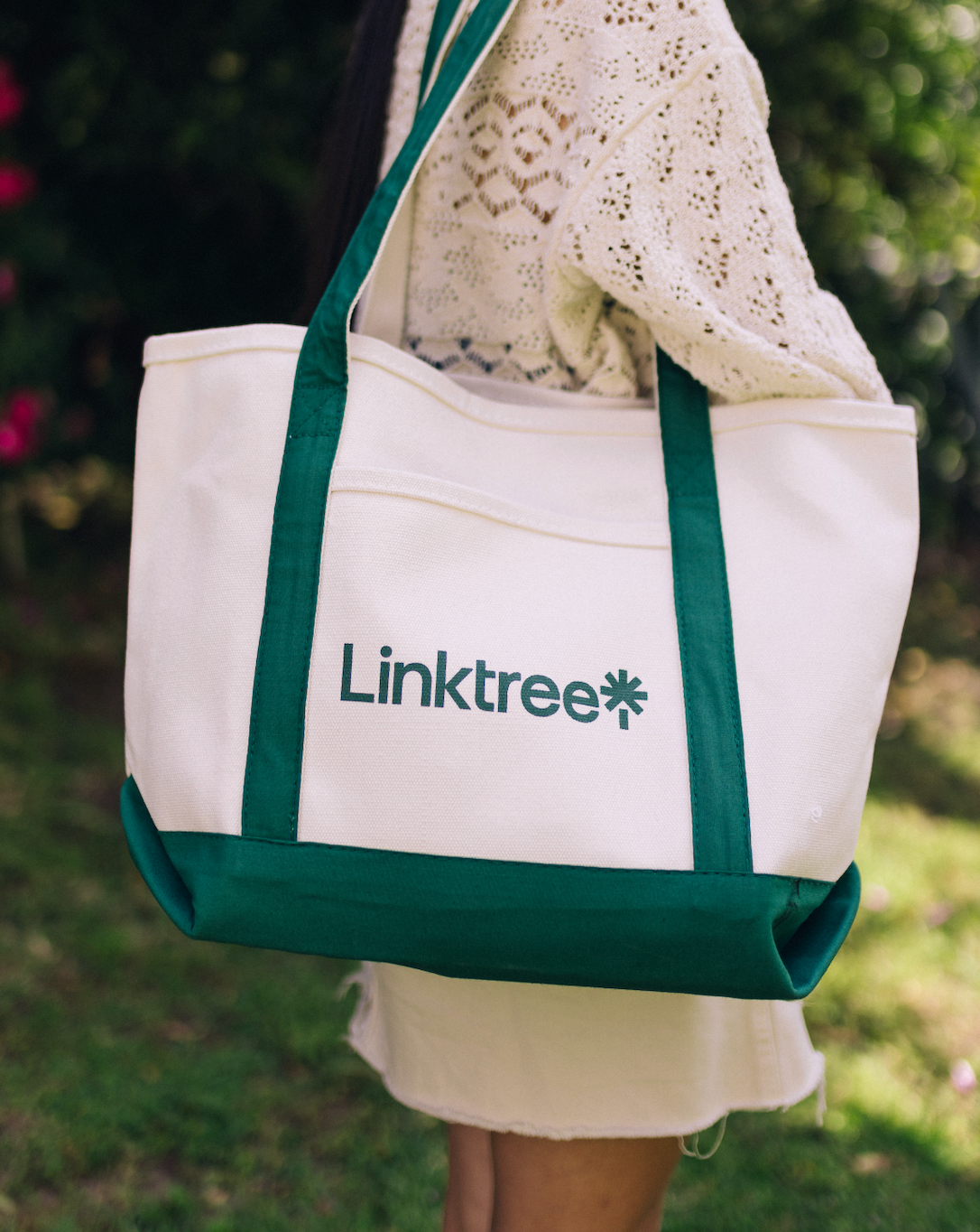 Linktree Canvas Tote Bag