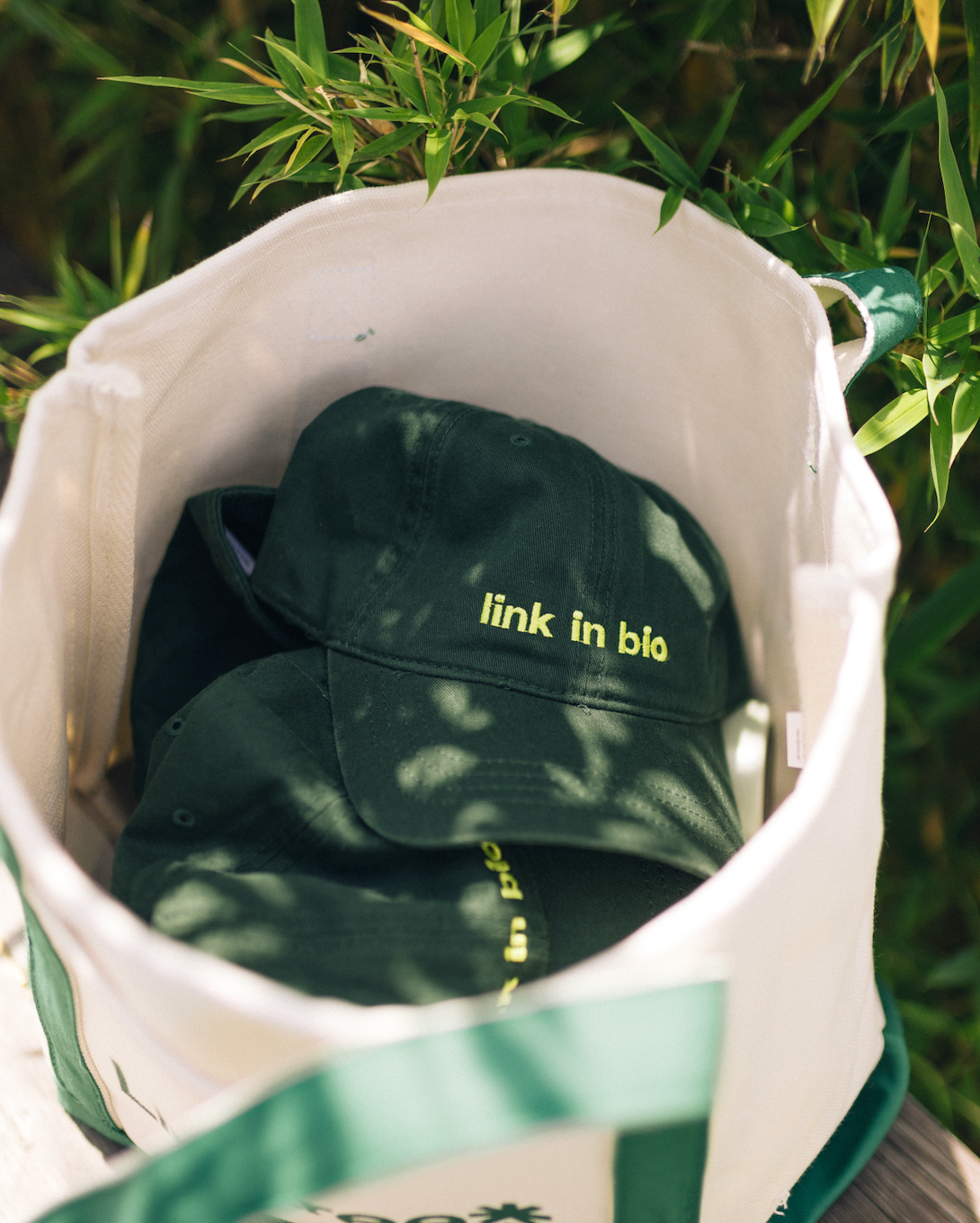 Link in Bio Relaxed Dad Hat