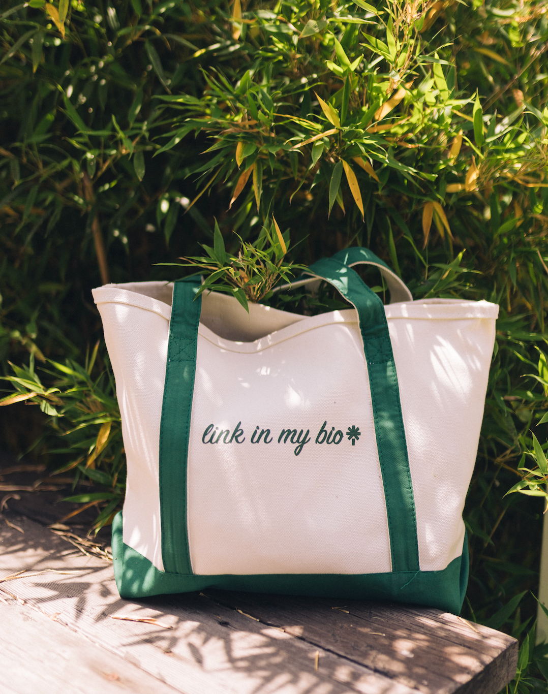 Linktree Canvas Tote Bag