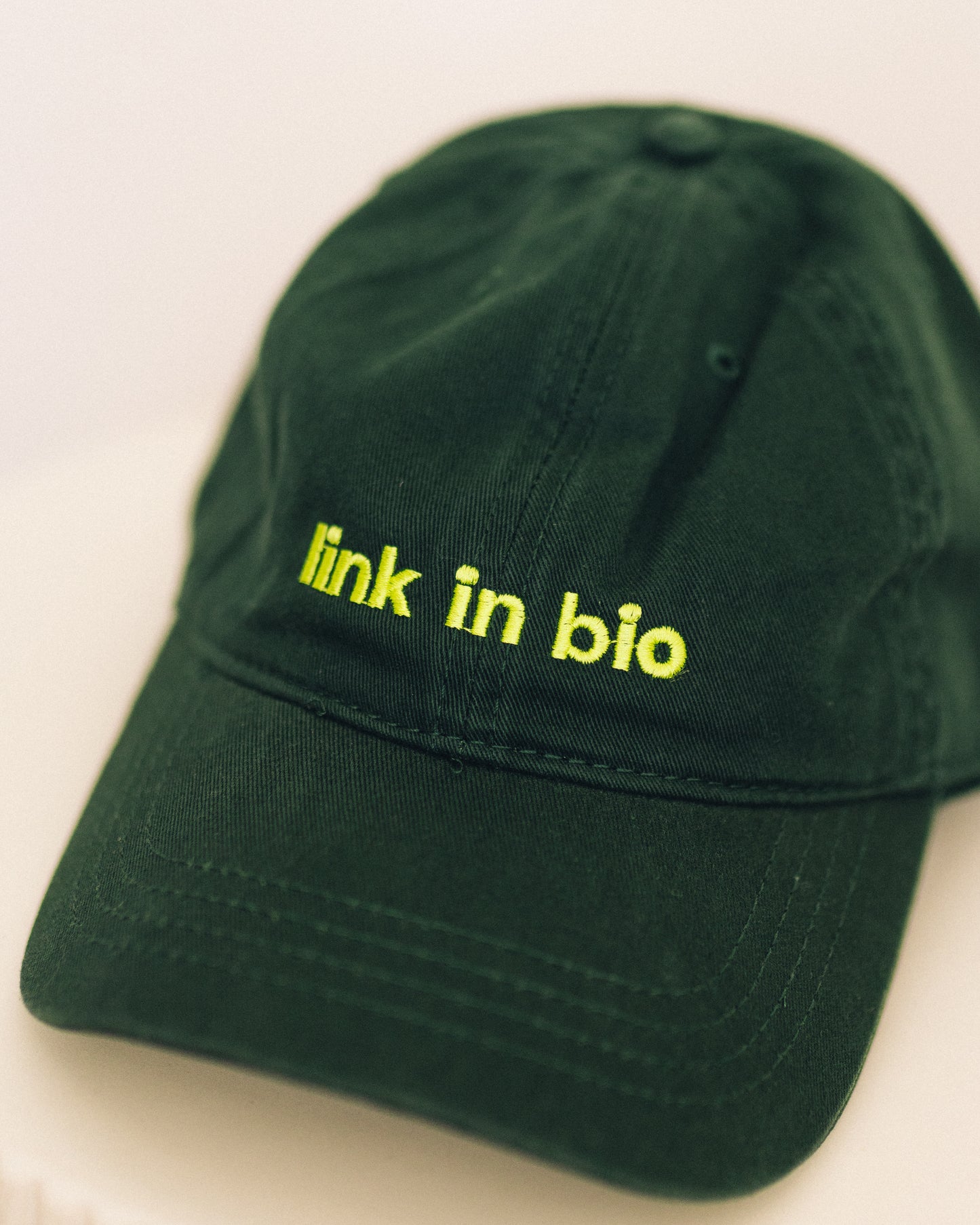 Link in Bio Relaxed Dad Hat